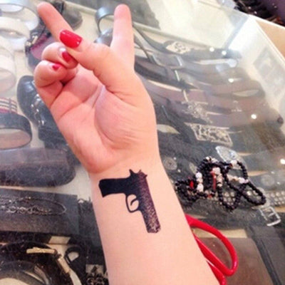 Tatouage éphémère : 2 Lil Guns - ArtWear Tattoo - Tatouage temporaire
