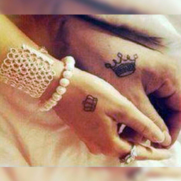 Tatouage éphémère : Crowns & Diamonds - Pack - ArtWear Tattoo - Tatouage temporaire