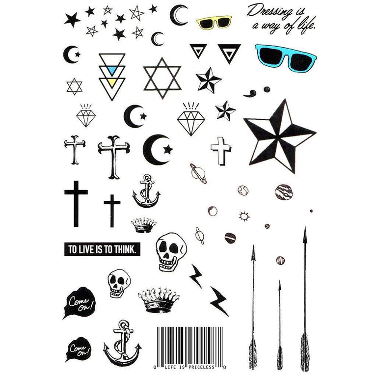 Tatouage éphémère : Multi - Pack - ArtWear Tattoo - Tatouage temporaire