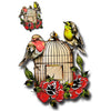 Tatouage éphémère : Birdcage Color - Pack - ArtWear Tattoo - Tatouage temporaire