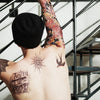 Tatouage éphémère : Double Swallow Color - ArtWear Tattoo - Tatouage temporaire