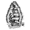 Tatouage éphémère : Pirate Ship - ArtWear Tattoo - Tatouage temporaire