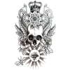 Tatouage éphémère : Skull Eye Crown - ArtWear Tattoo - Tatouage temporaire
