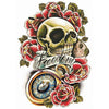 Tatouage éphémère : Skull & Roses - ArtWear Tattoo - Tatouage temporaire
