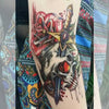 Tatouage éphémère : Skull Sword & Roses - ArtWear Tattoo - Tatouage temporaire