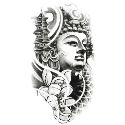 Tatouage éphémère : Buddha 2 - ArtWear Tattoo - Tatouage temporaire