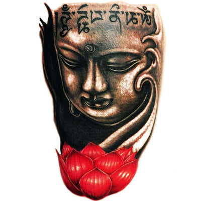 Tatouage éphémère : Buddha - Color 2 - ArtWear Tattoo - Tatouage temporaire