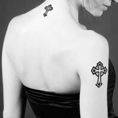 Tatouage éphémère : Lil Celtic Cross - ArtWear Tattoo - Tatouage temporaire