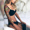 Tatouage éphémère : Alice Sleeve - ArtWear Tattoo - Tatouage temporaire