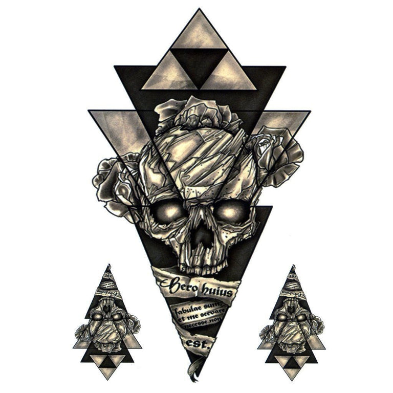 Tatouage éphémère : Dark Skulls - Pack - ArtWear Tattoo - Tatouage temporaire