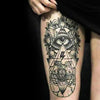 Tatouage éphémère : Eye Totem - ArtWear Tattoo - Tatouage temporaire