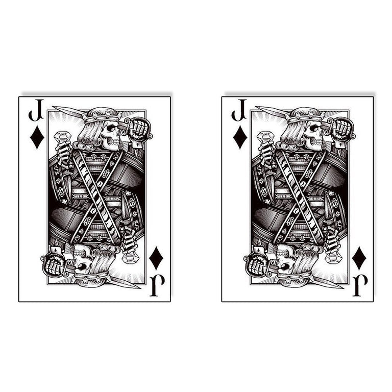 Tatouage éphémère : Jack of Diamonds - Pack - ArtWear Tattoo - Tatouage temporaire