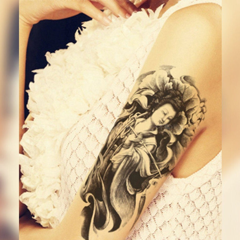 Tatouage éphémère : Beauty of the Geisha - ArtWear Tattoo - Tatouage temporaire