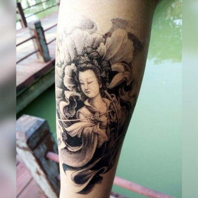 Tatouage éphémère : Beauty of the Geisha - ArtWear Tattoo - Tatouage temporaire