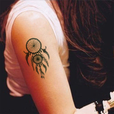 Tatouage éphémère : Indian Dreamcatcher Pack - ArtWear Tattoo - Tatouage temporaire